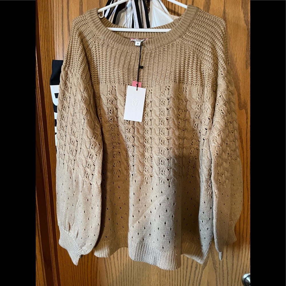 NWT sweater 1x
